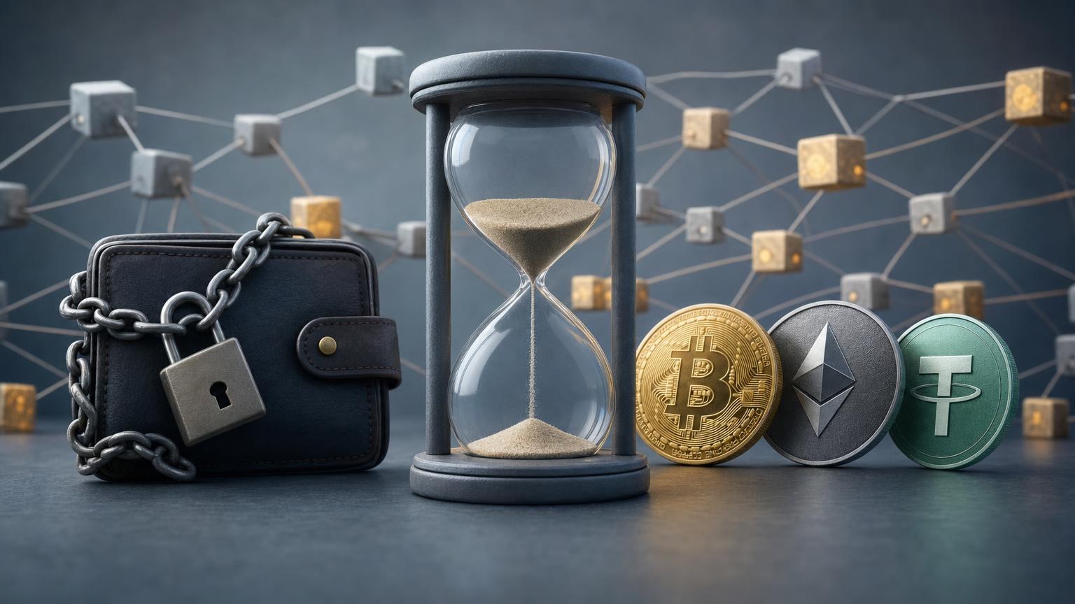 Why a BTC, ETH, or USDT Payout May Be Delayed A cryptocurrency payout request moving through service checks, blockchain broadcasting, confirmations, and final wallet crediting